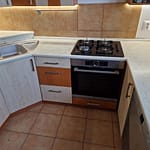 Fotka realizácie inštalácie Led v kuchyni.